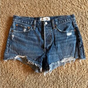 Denim Forum The Ex Boyfriend High Rise Short - Size 27